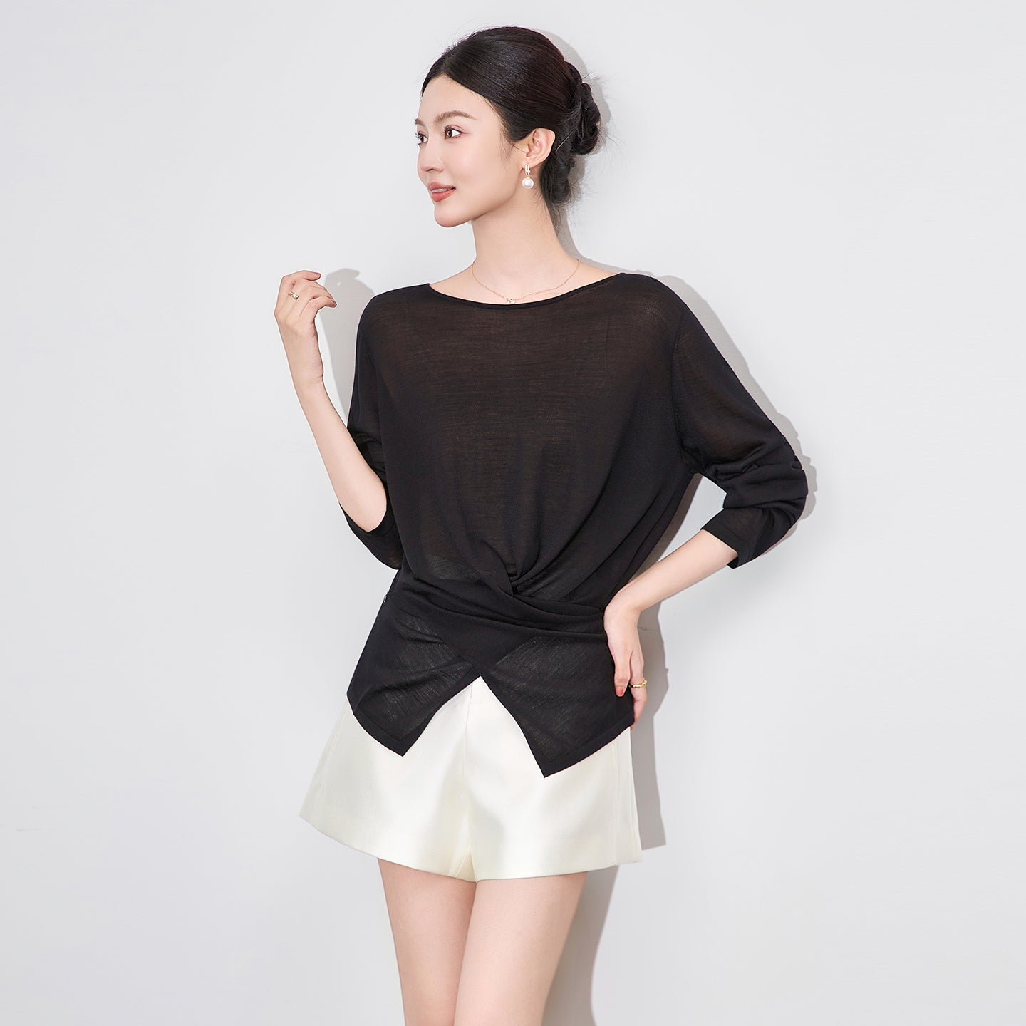 25ss Wear two pairs of acetate wool sun-protective shirts