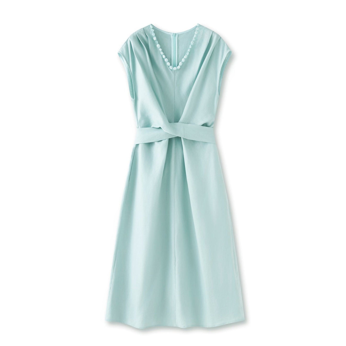 25ss Fashionable French slimming and waist-cinching dress