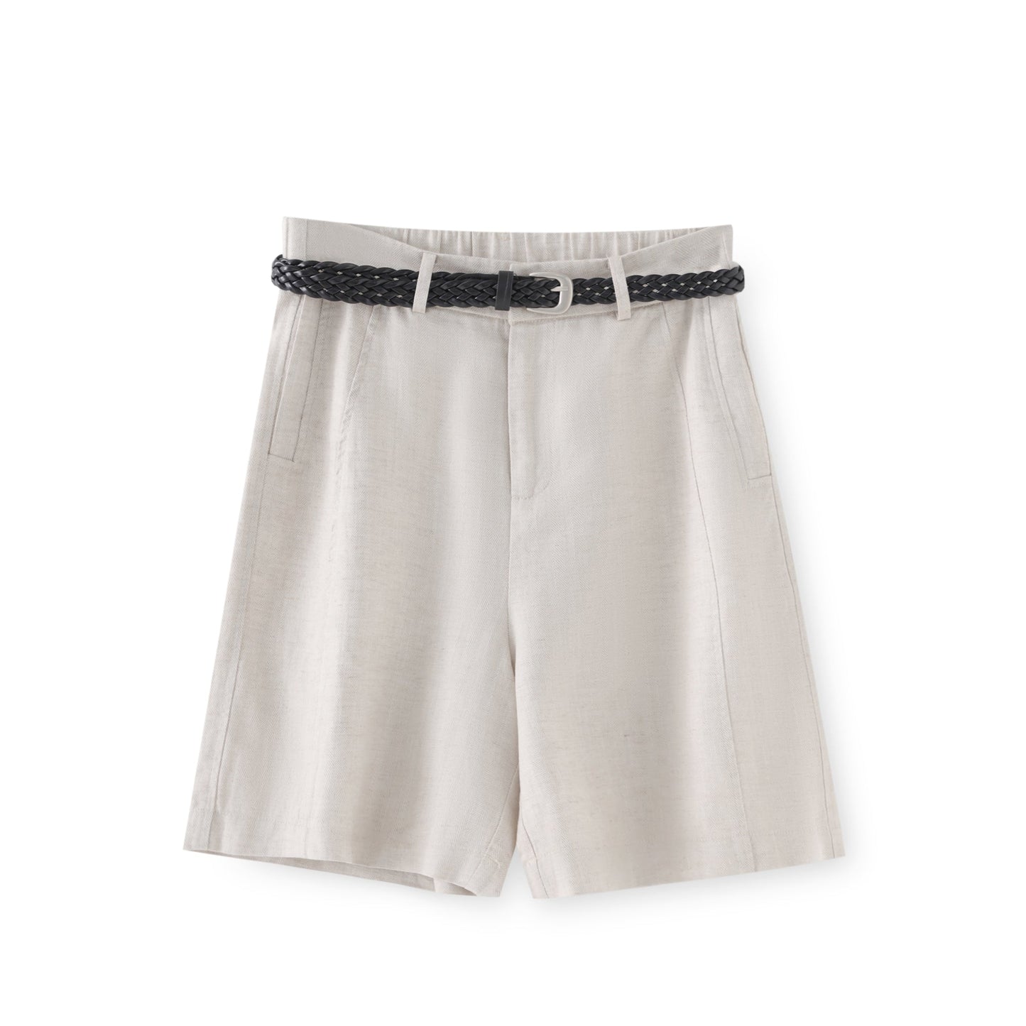 25ss Tencel linen straight-leg pants