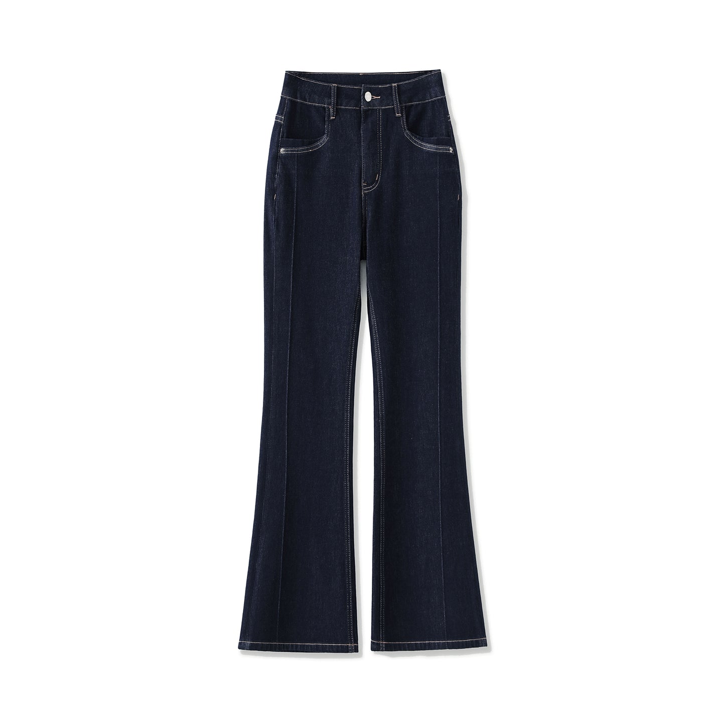 25ss Slimming, taller and slightly flared pants