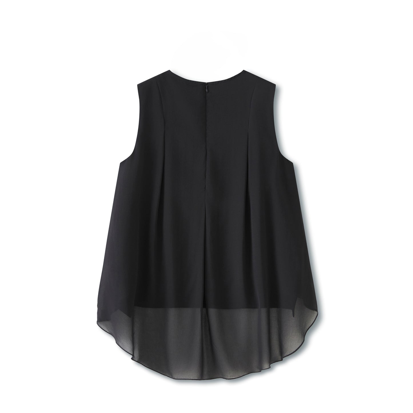 25ss A fashionable and slimming irregular sleeveless top