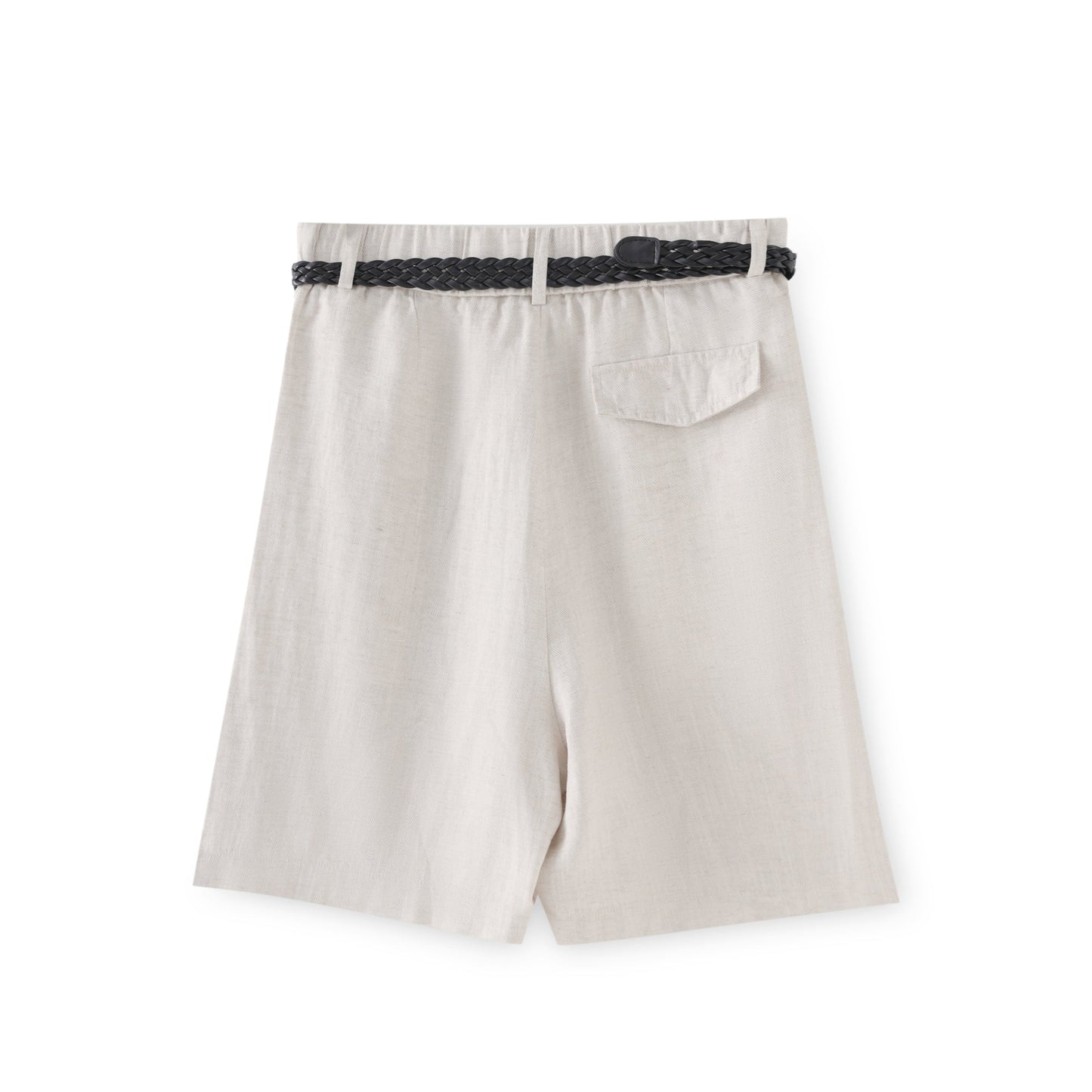 25ss Tencel linen straight-leg pants