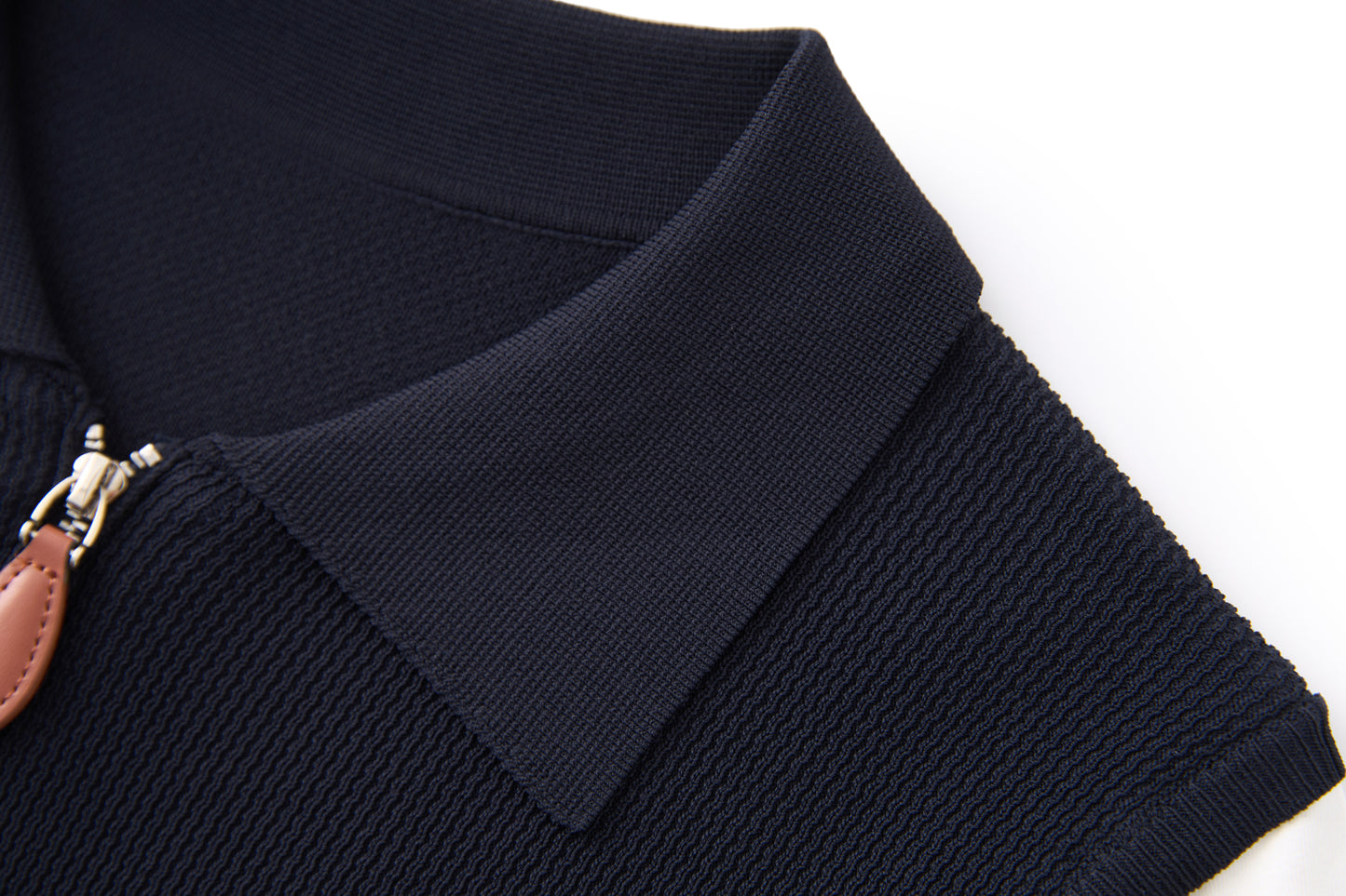 25ss Ice silk yarn striped patchwork knitted T-shirt