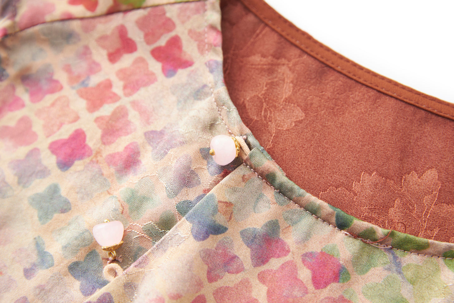 25ss A two-piece set of Chinese-style jacquard waistcoats