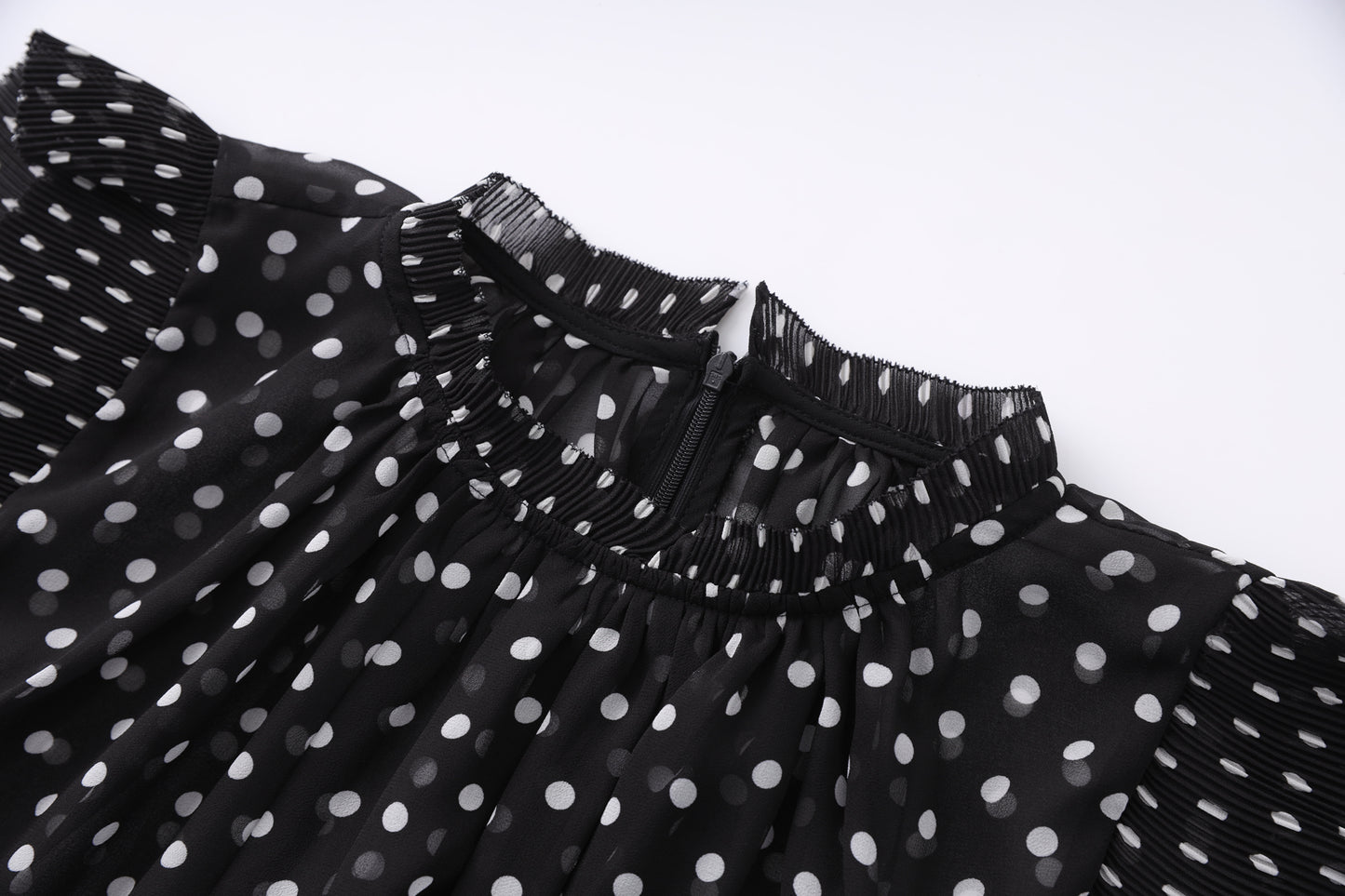 25ss French polka dot loose sleeveless top