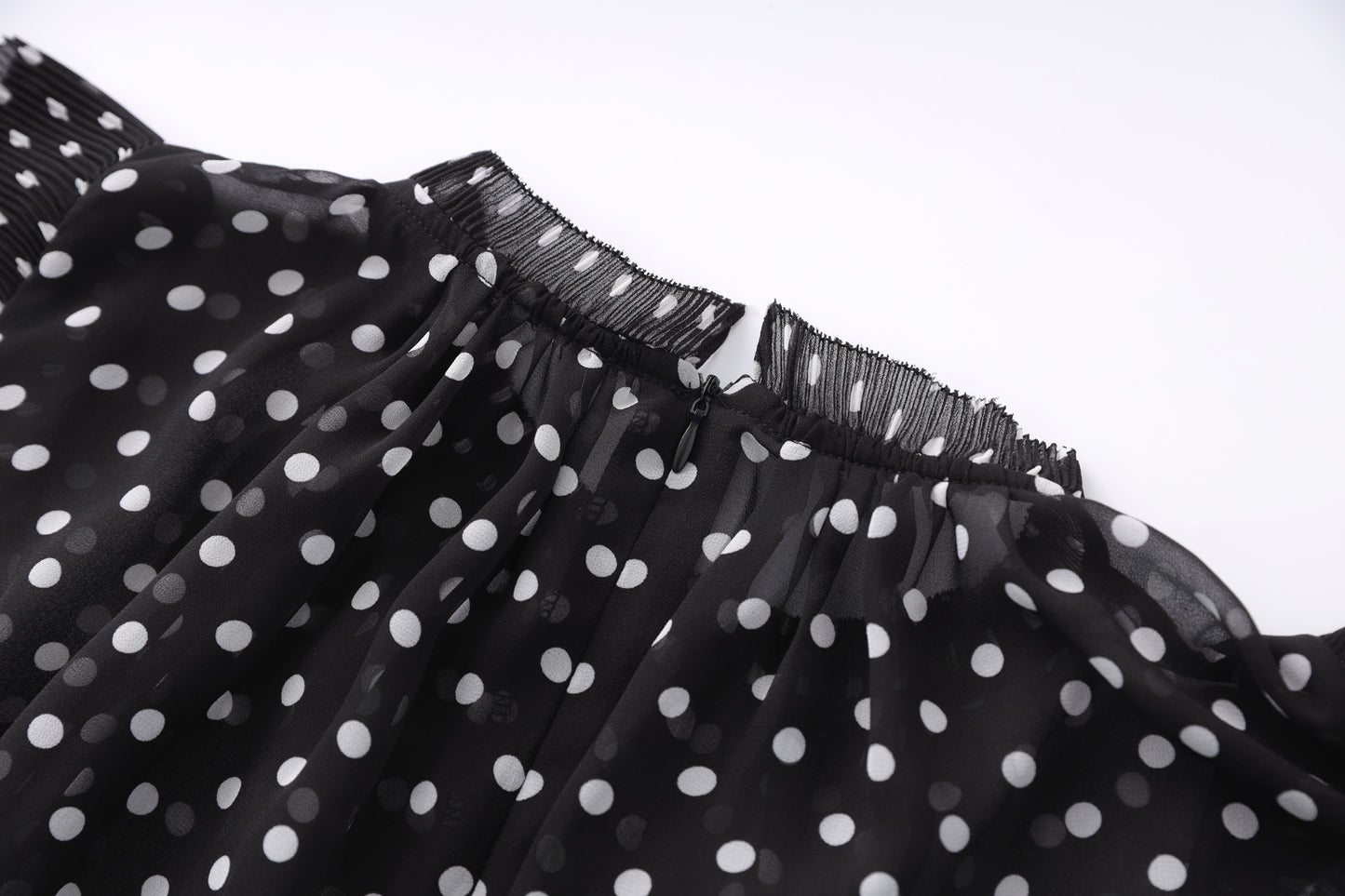 25ss French polka dot loose sleeveless top