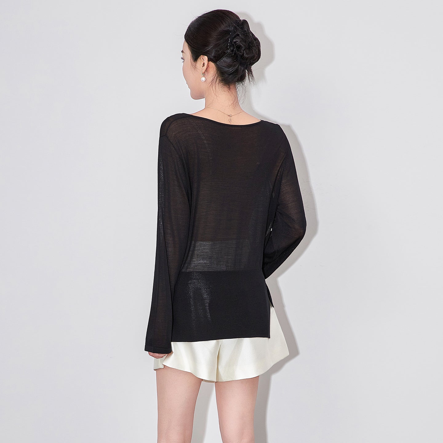 25ss Wear two pairs of acetate wool sun-protective shirts
