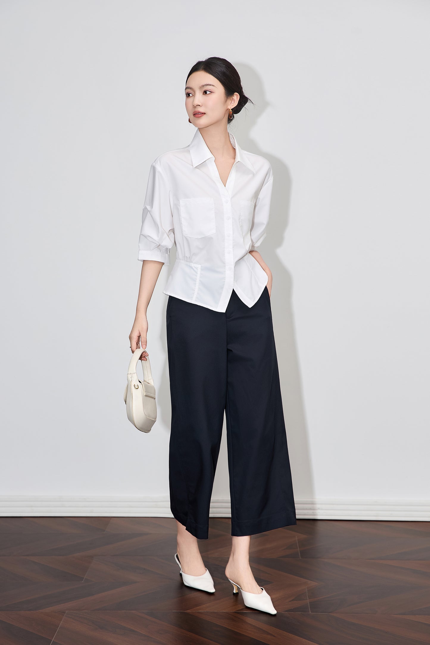 25ss High-elasticity casual pants