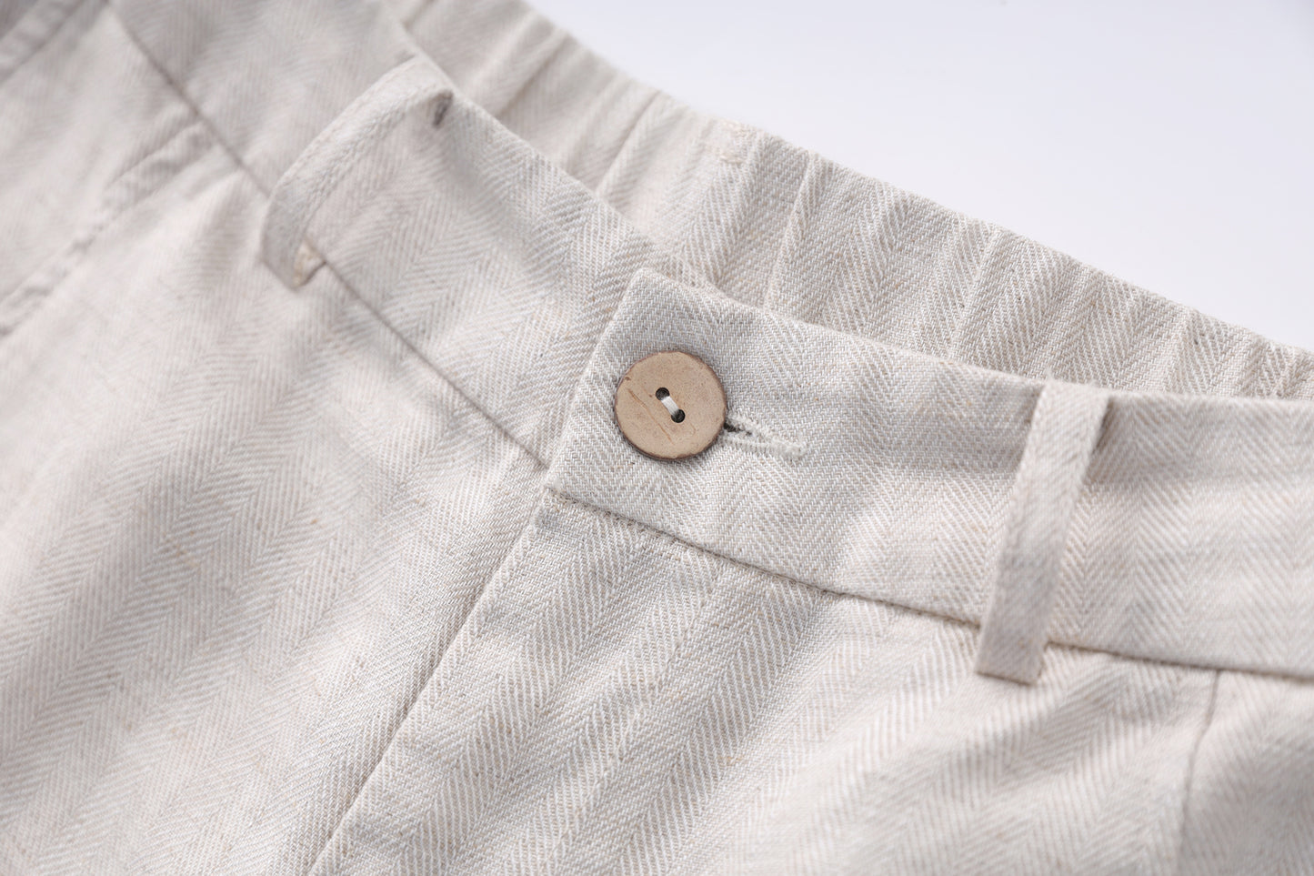 25ss Tencel linen straight-leg pants