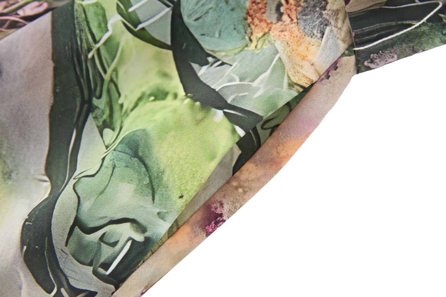 25ss Youthful printed cinched-waist dress