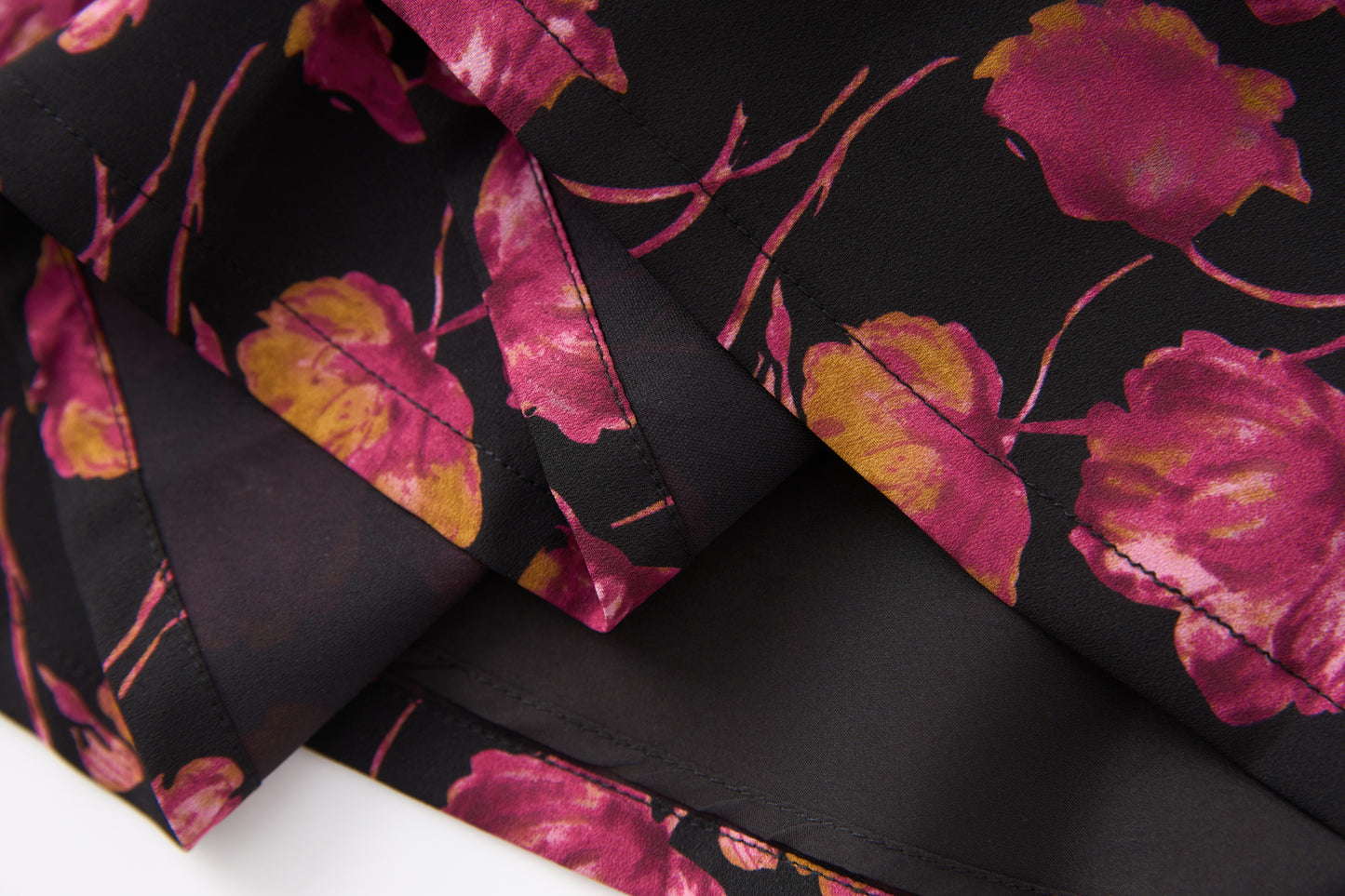25ss French retro printed dress