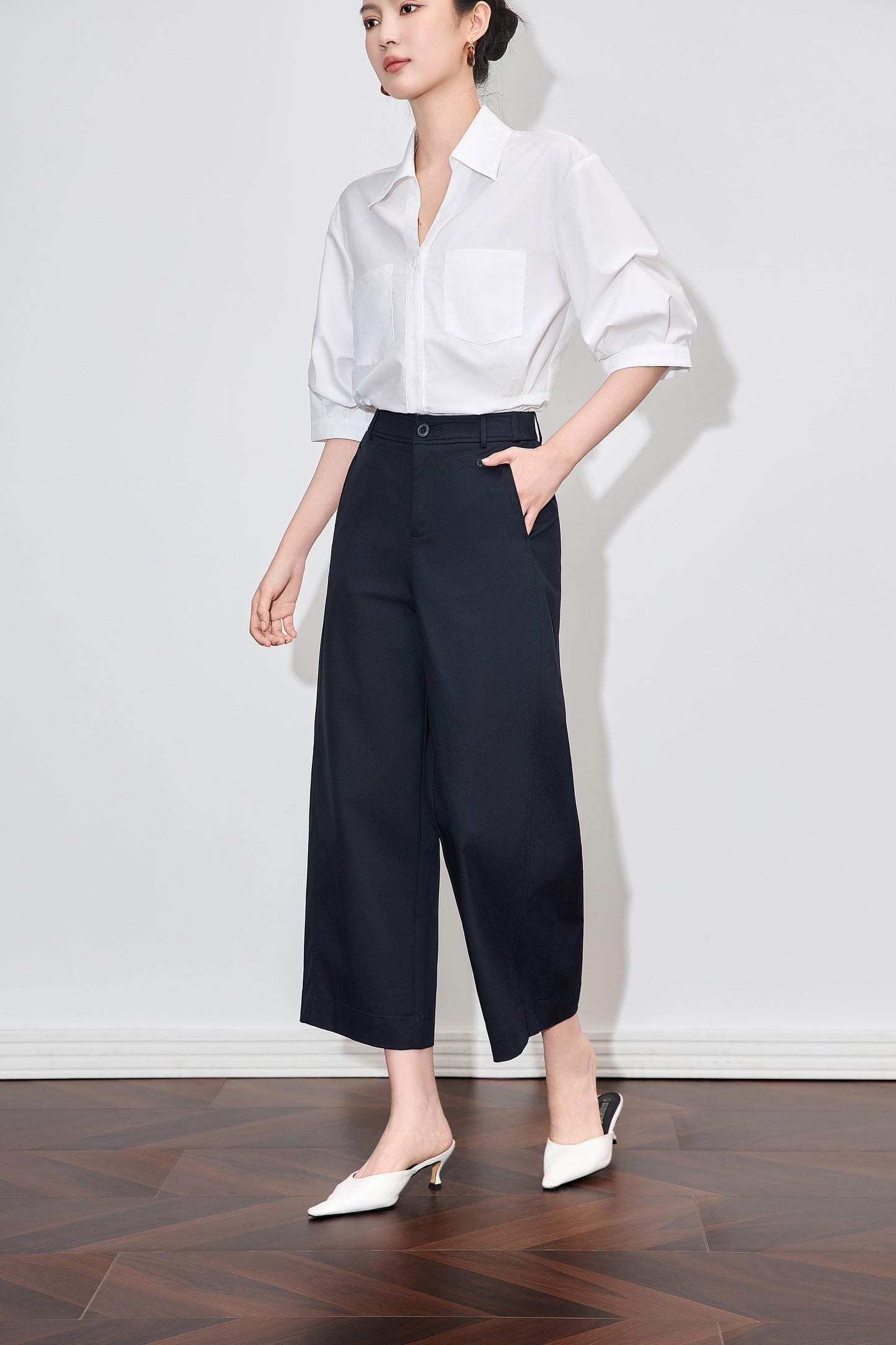25ss High-elasticity casual pants