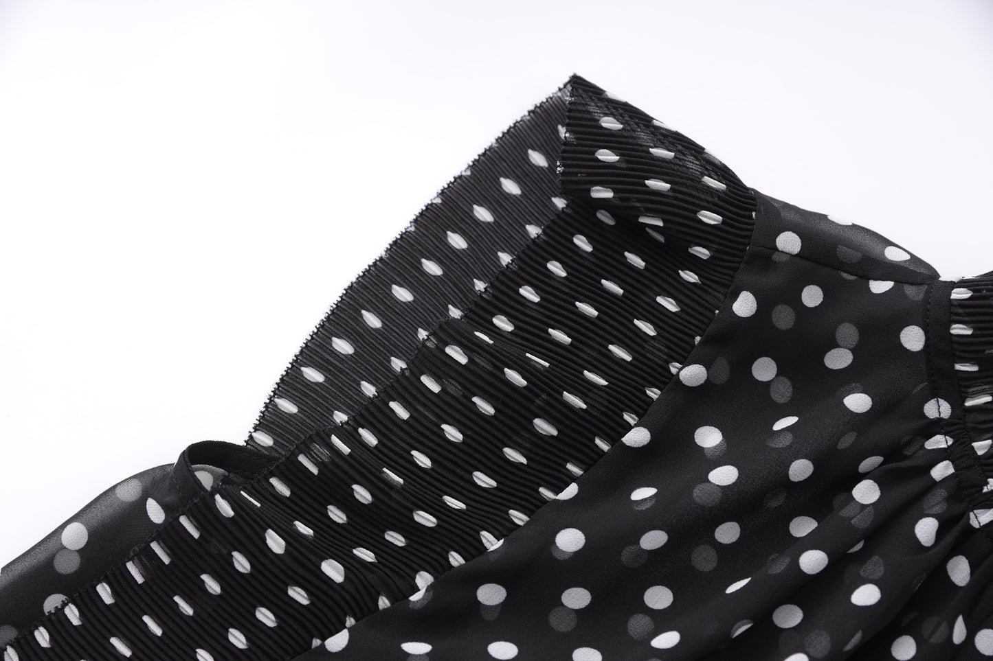 25ss French polka dot loose sleeveless top