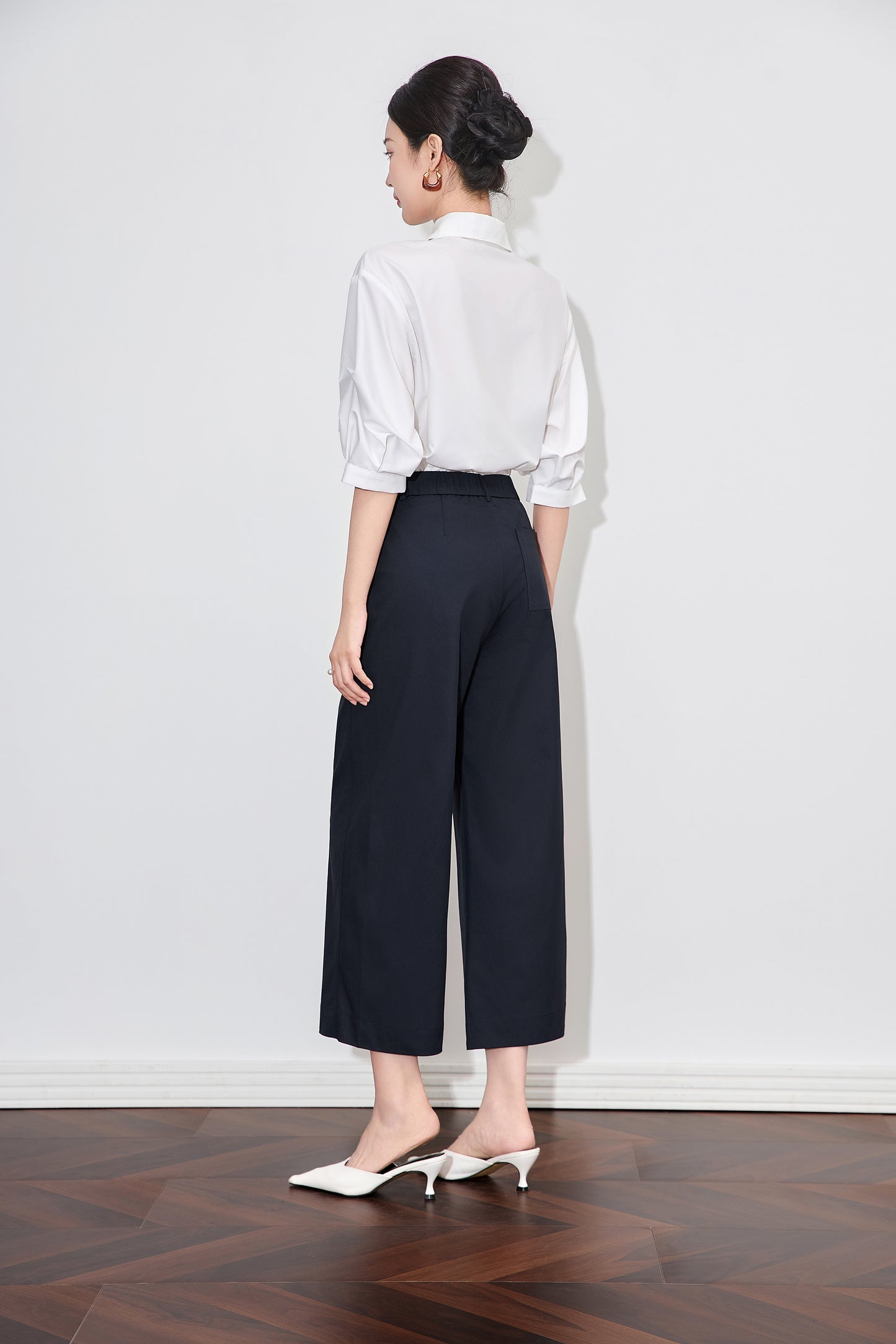 25ss High-elasticity casual pants