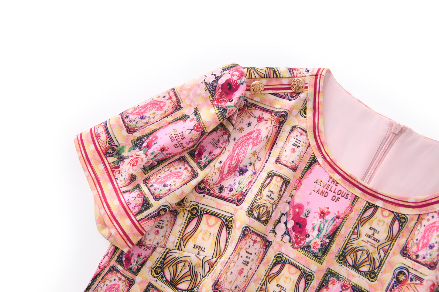 25ss Elegant and stylish printed slimming dress for socialite