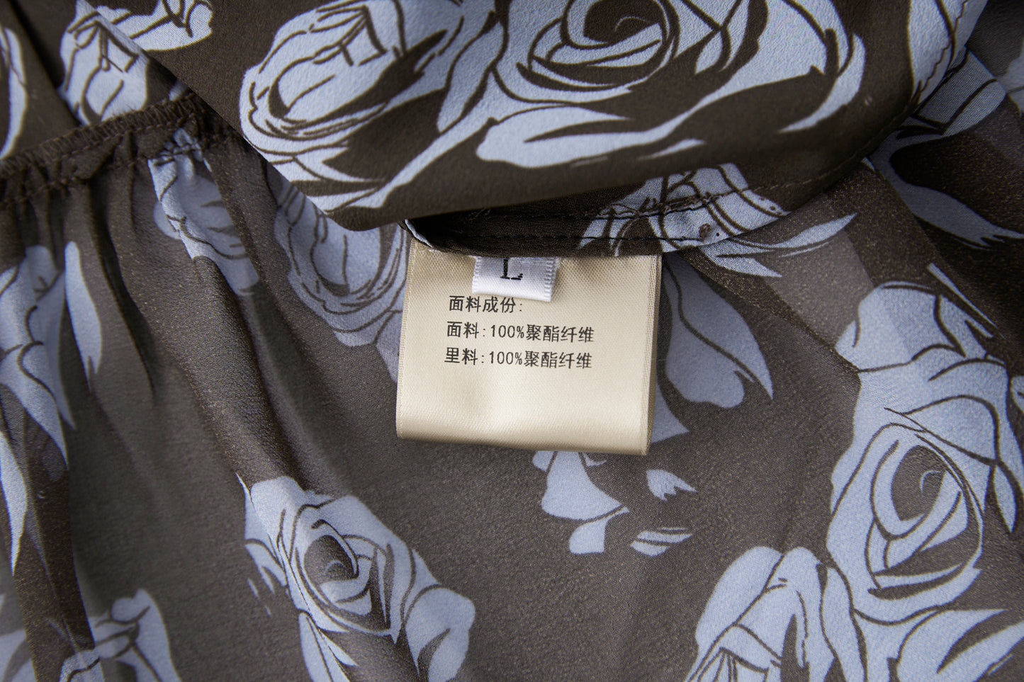 25ss Printed waist-cinching resort-style dress