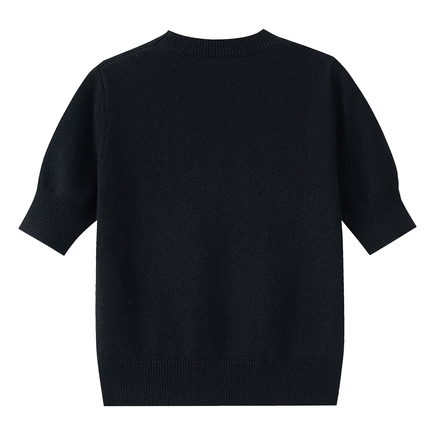 25ss Embroidered, youthful and versatile knitted sweater