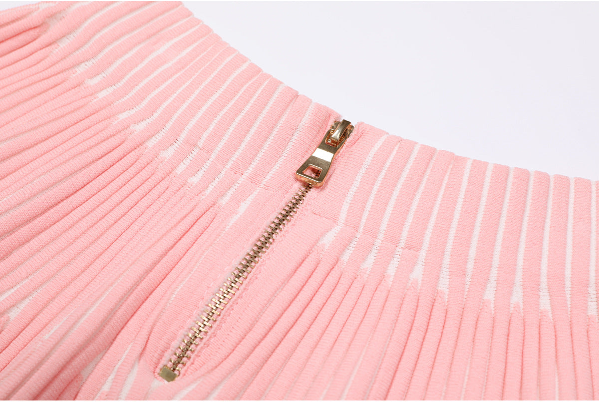 25ss A classic cardigan knitted suit for autumn and winter fashion