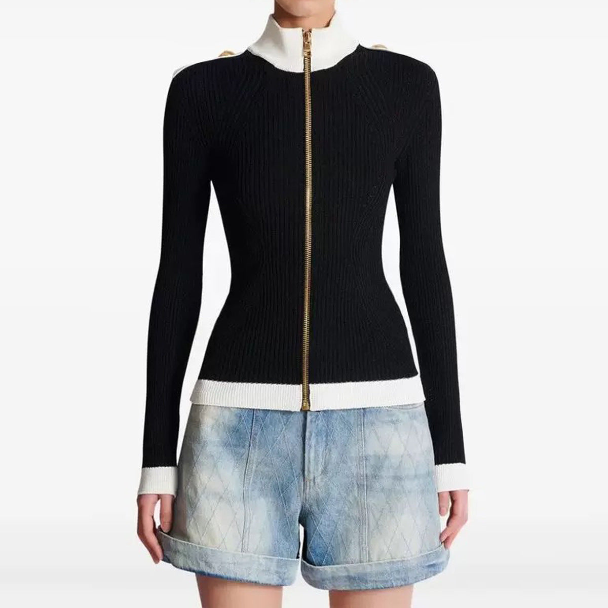 25ss Spring and Autumn knitted sweater cardigan