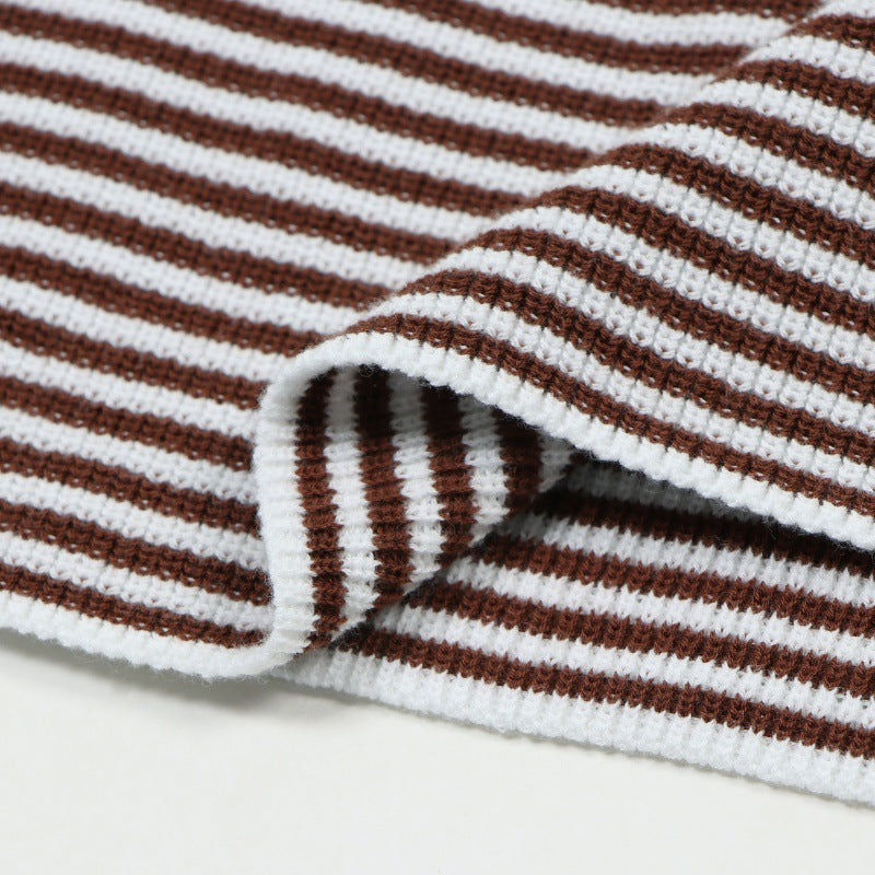 25ss Old Qian style knitted fashion casual suit