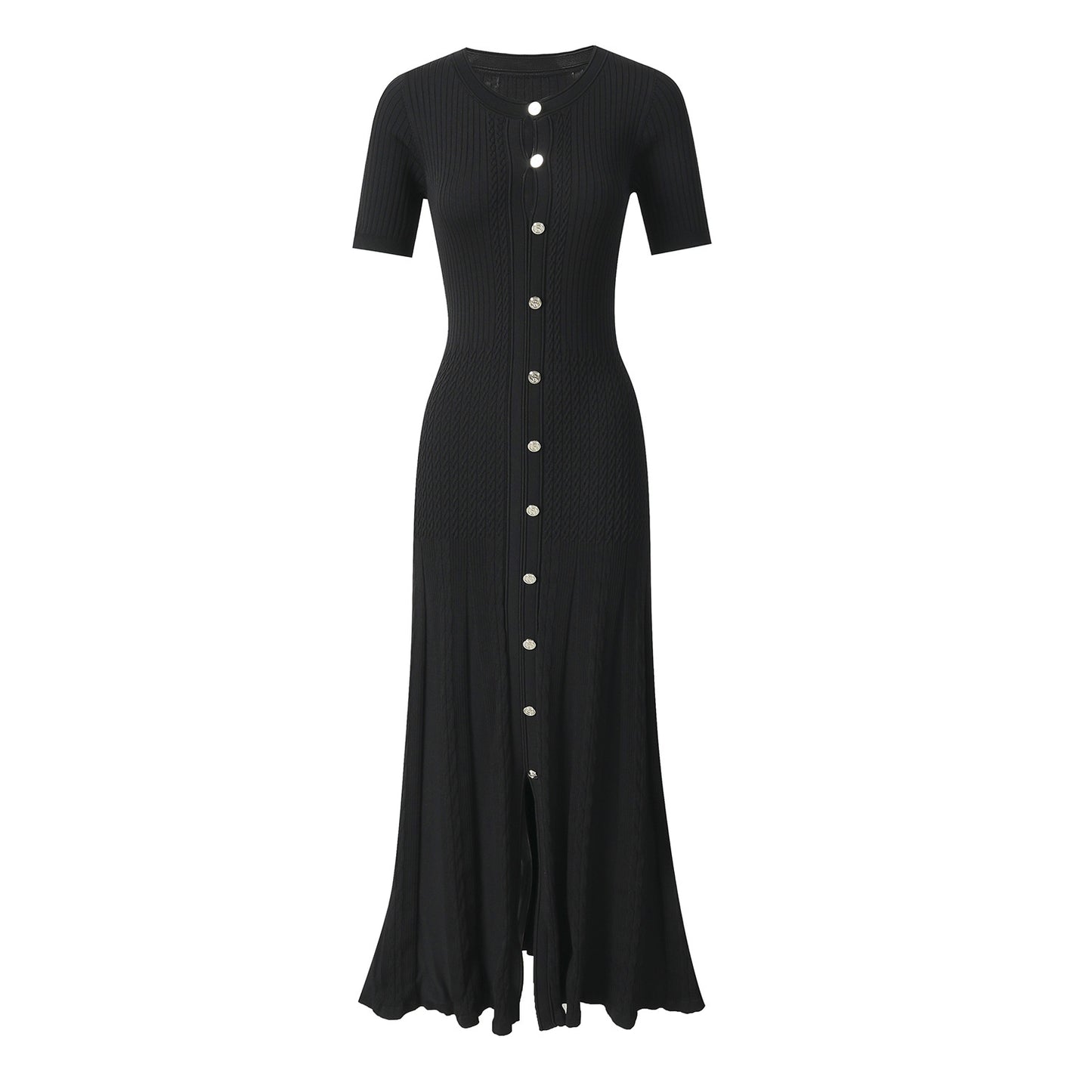 25ss Early autumn French chanel-style knitted dress