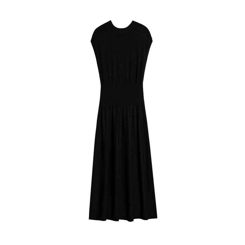 25ss Sleeveless wool knitted dress for spring and summer