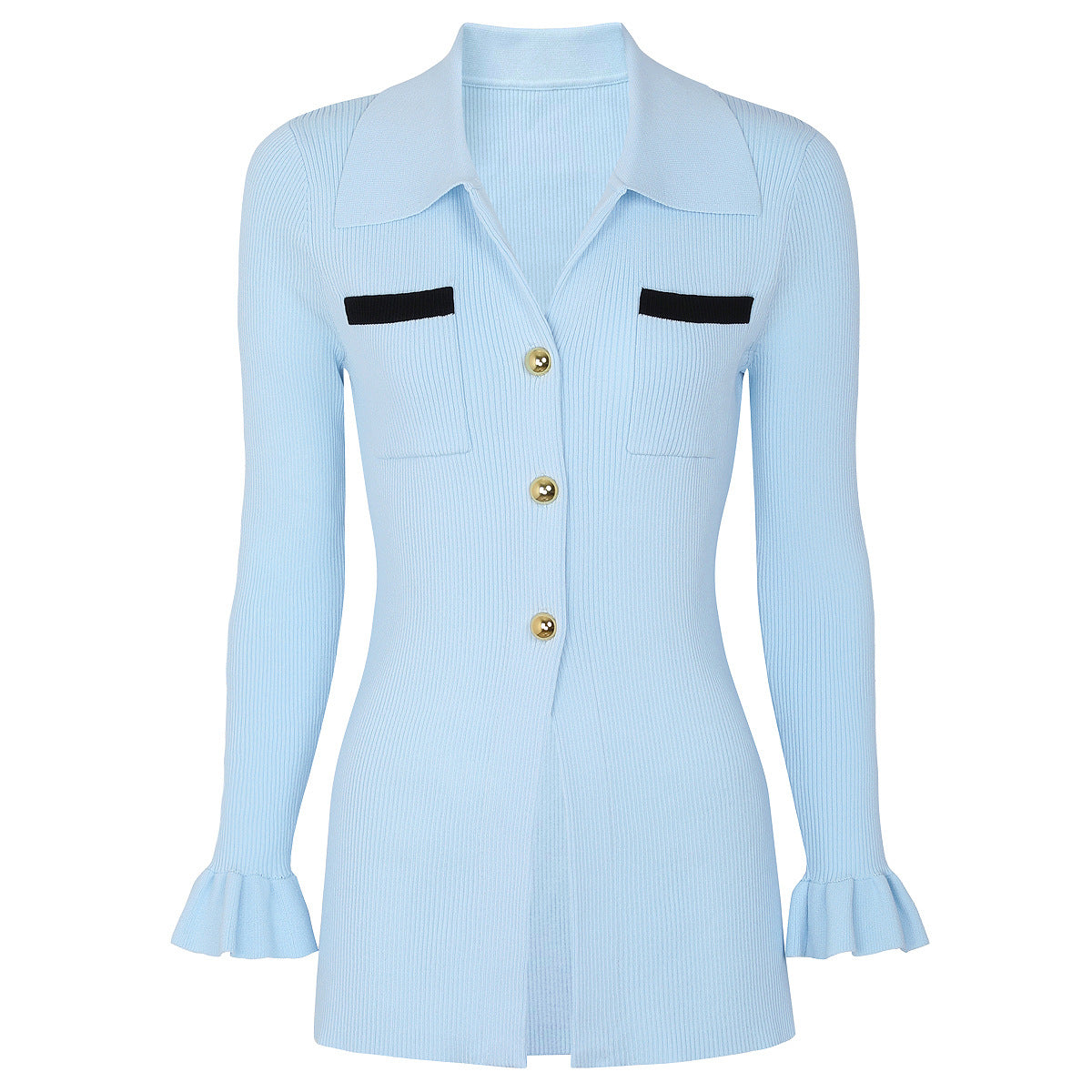25ss A fashionable and elegant lady's knitted cardigan