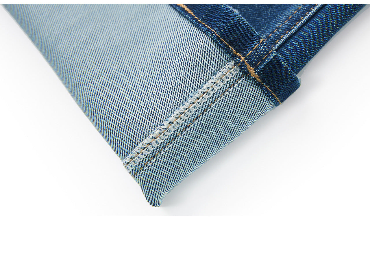 25ss Smoothed bamboo joint slightly flared jeans
