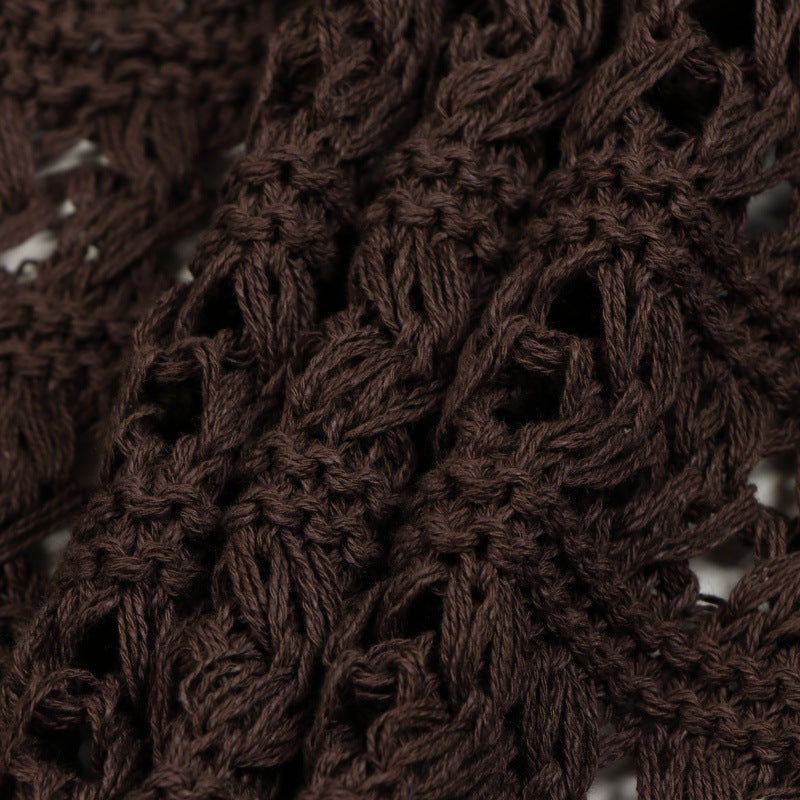 25ss Old Qian style's high-end autumn and winter knitted cardigan