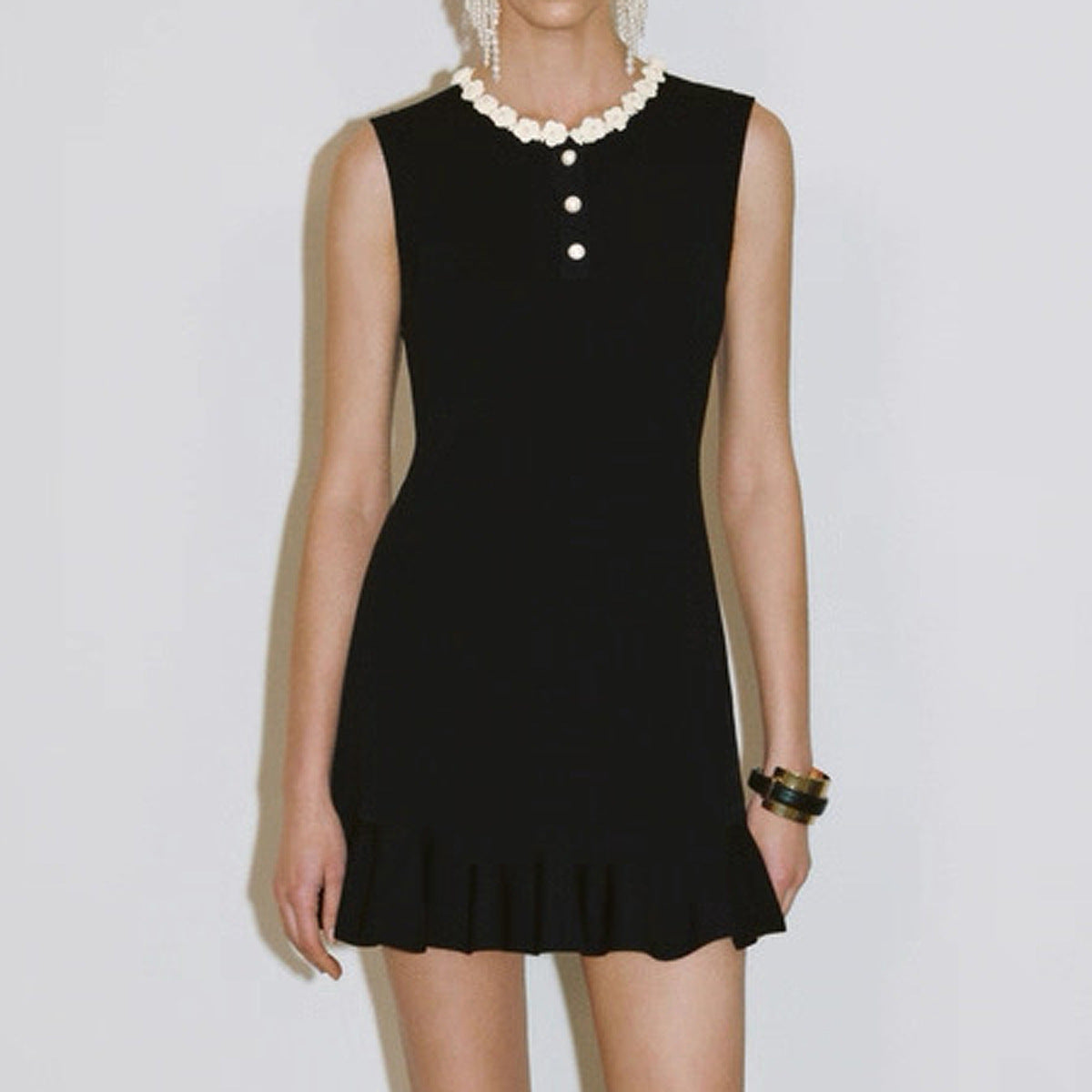 25ss Summer hook-knit dress