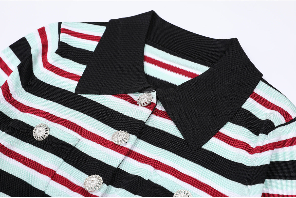 25ss Spring and Autumn fashion classic coat knitted sweater