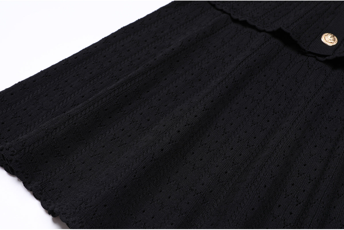 25ss A sleeveless dress for a European and American socialite