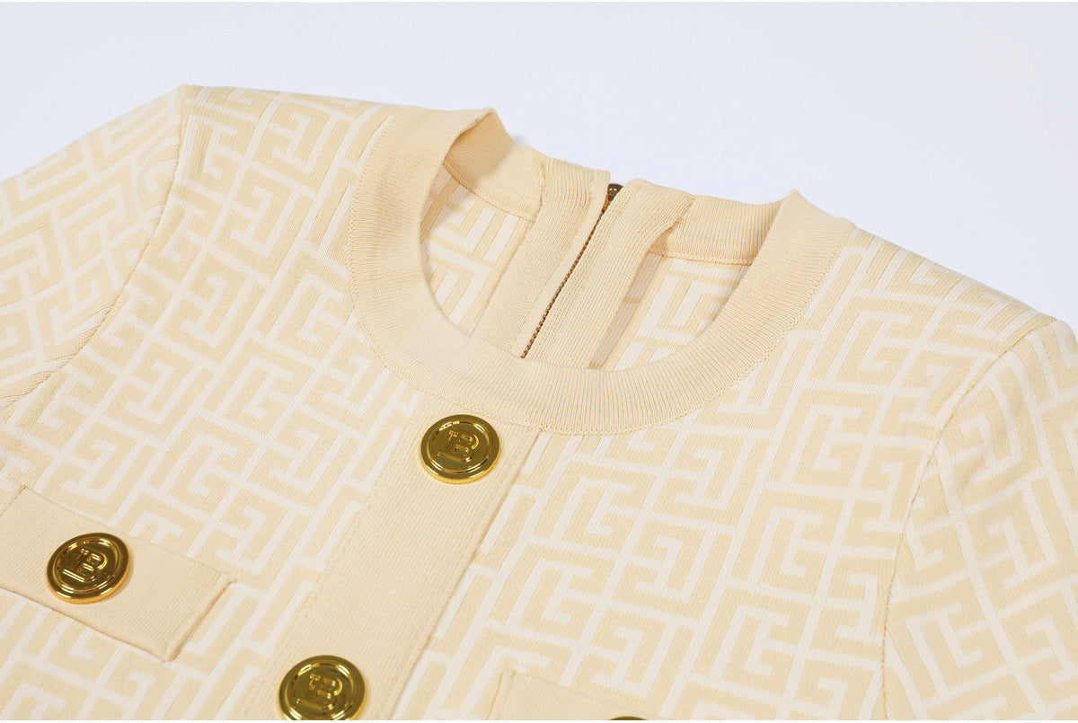 25ss Classic and versatile body-hugging dress