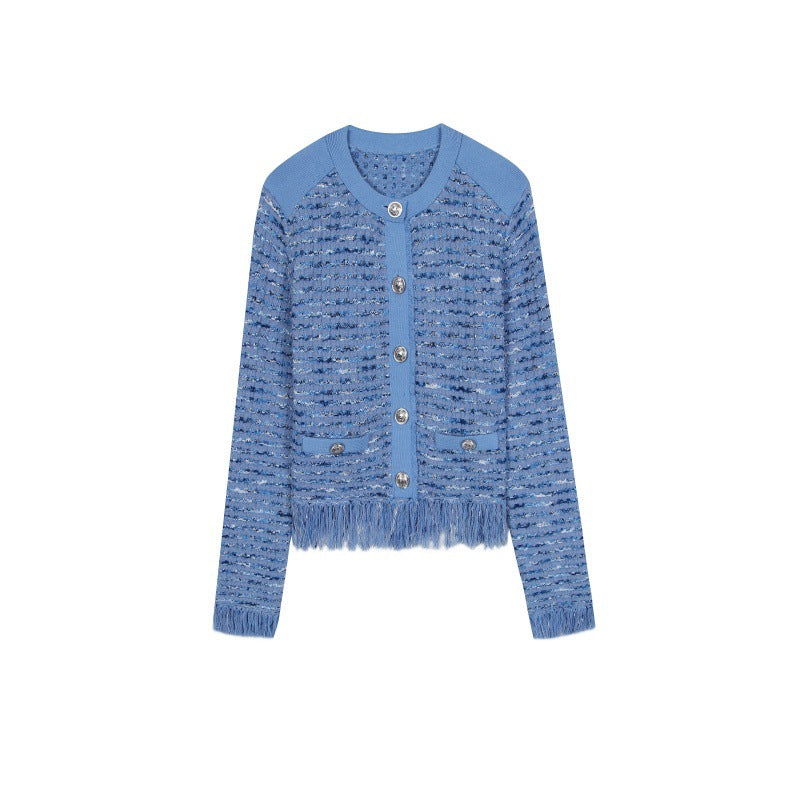 25ss Elegant wool knitted sweater for autumn and winter