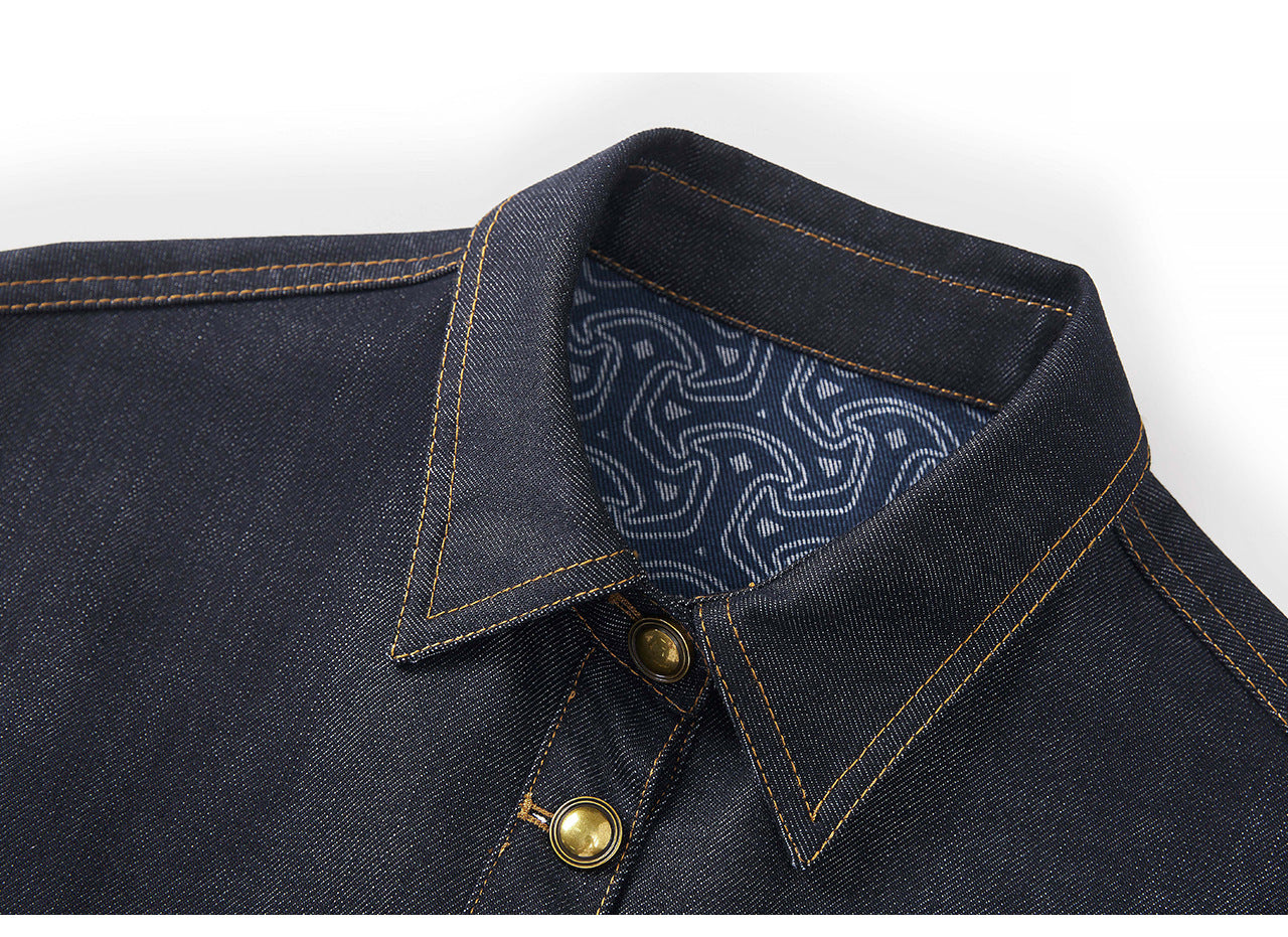 25ss Retro, relaxed and casual denim jacket for autumn and winter