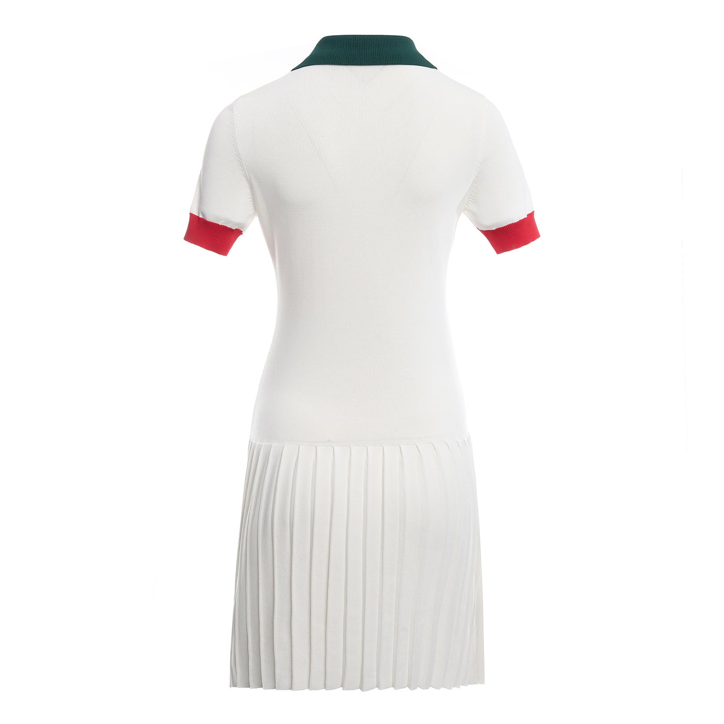 25ss polo collar embroidered body-hugging skirt
