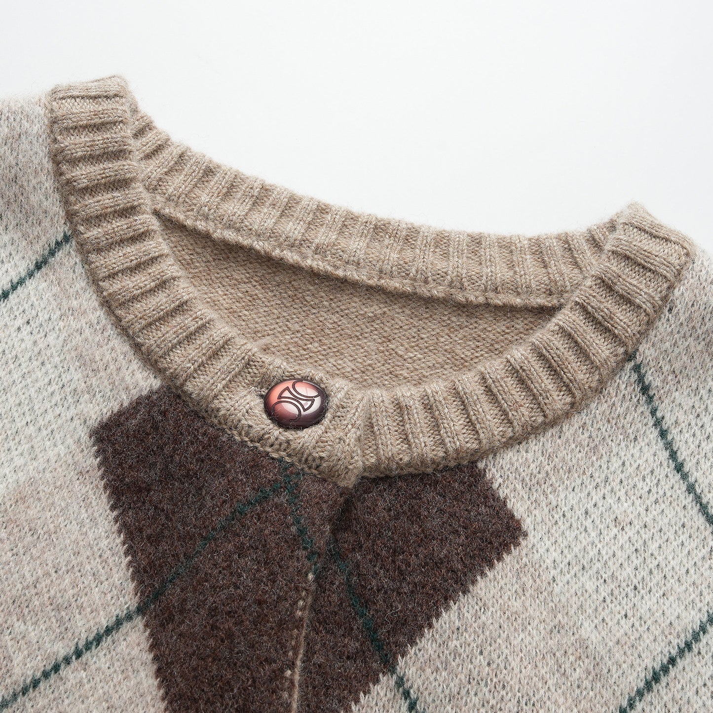 25ss Casual, simple and fashionable knitted cardigan