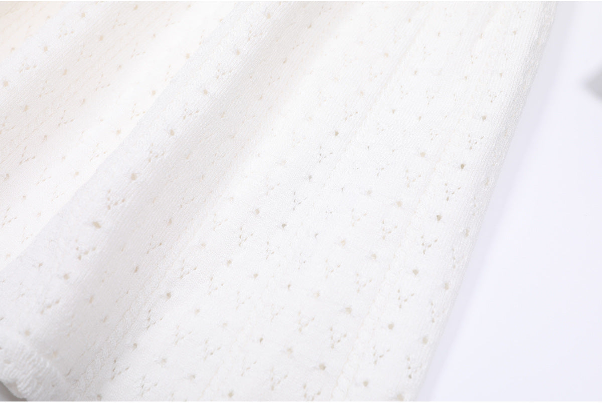 25ss Short European and American knitted dresses for autumn and winter