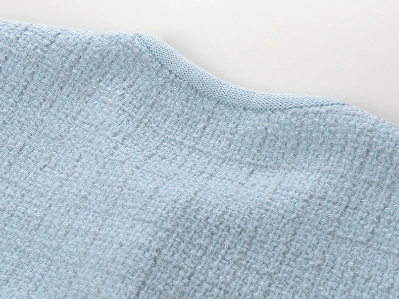 25ss A delicate chanel-style knitted dress by a socialite