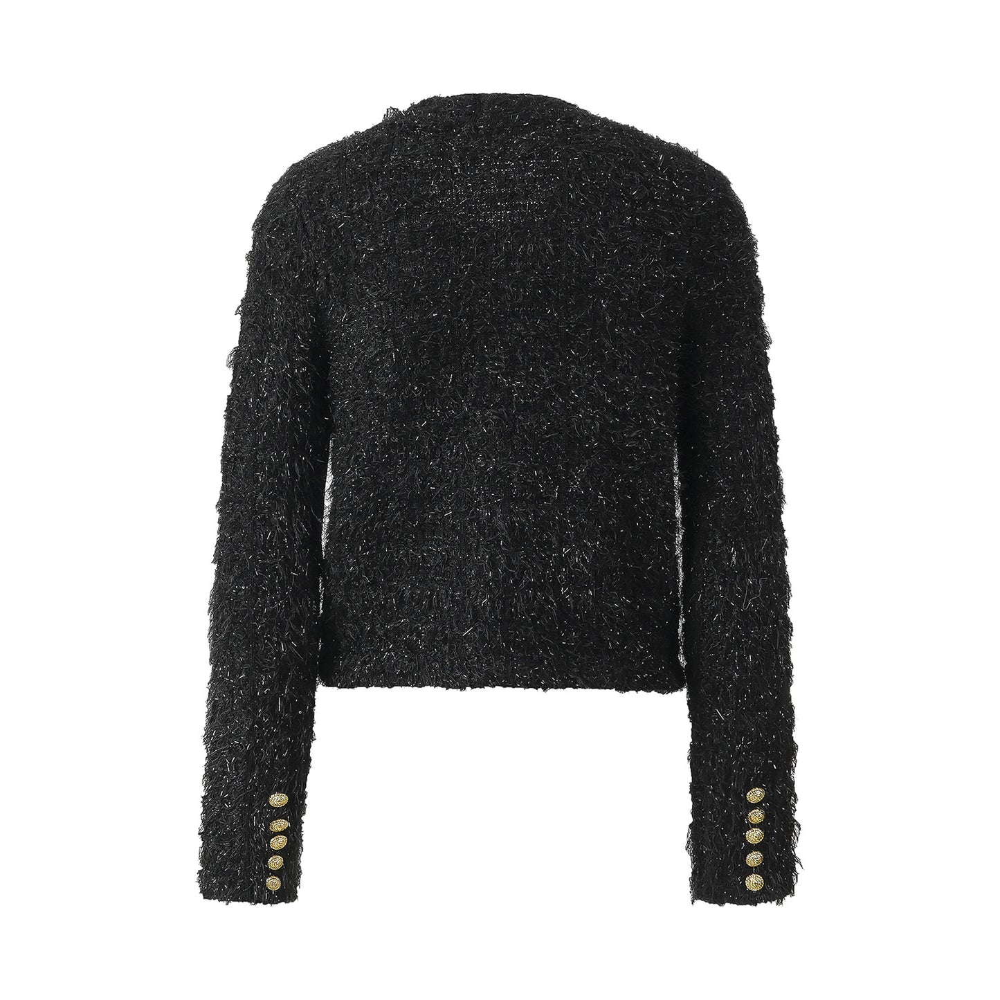 25ss Early autumn socialite Chanel-style knitted cardigan
