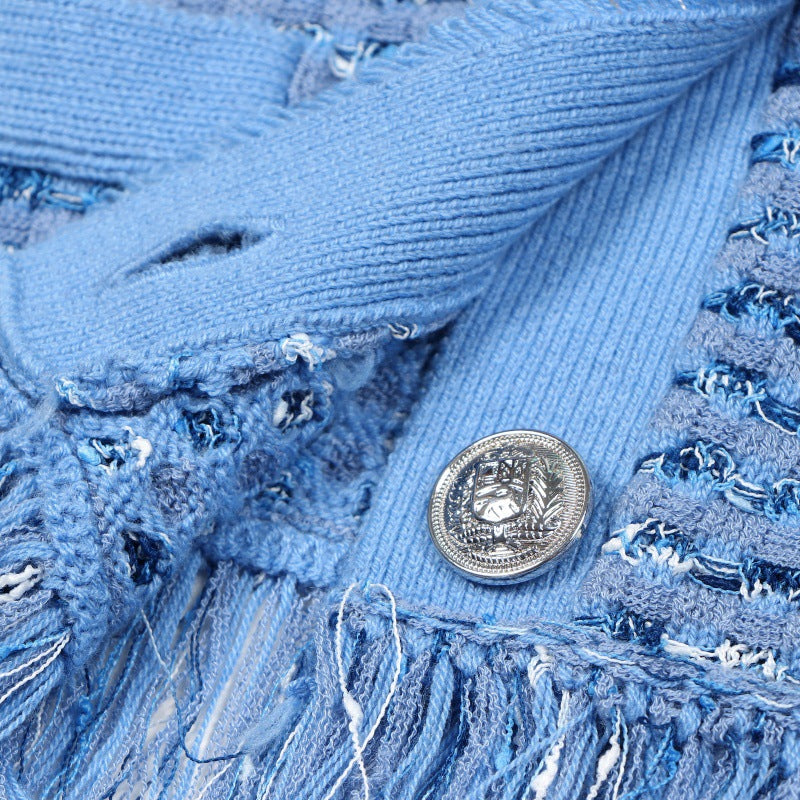 25ss Elegant wool knitted sweater for autumn and winter