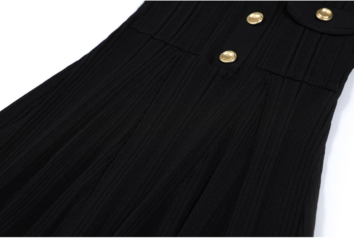 25ss A slim-fitting dress for European and American socialites