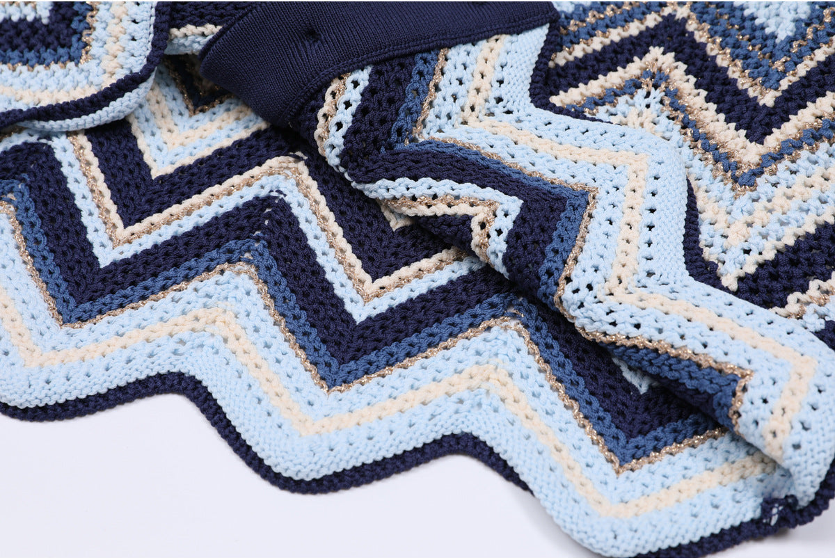 25ss Slimming long-sleeved knitted sweater coat