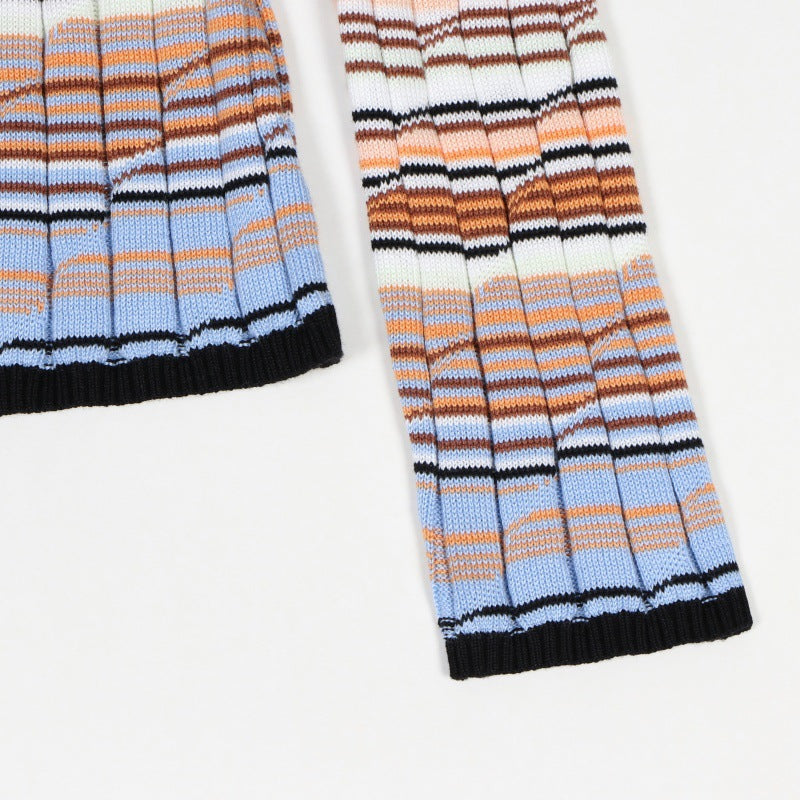 25ss Elegant tencel cotton knitted cardigan for autumn and winter