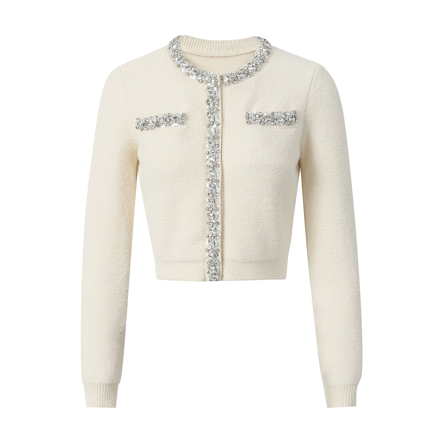 25ss Early autumn Xiaoxiangfeng Heavy Industry beaded cardigan