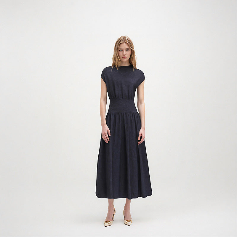25ss Sleeveless wool knitted dress for spring and summer