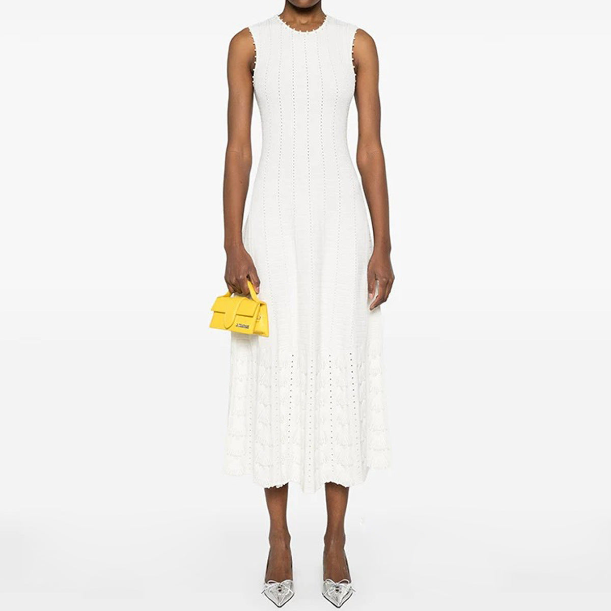 25ss European and American socialite vest dress