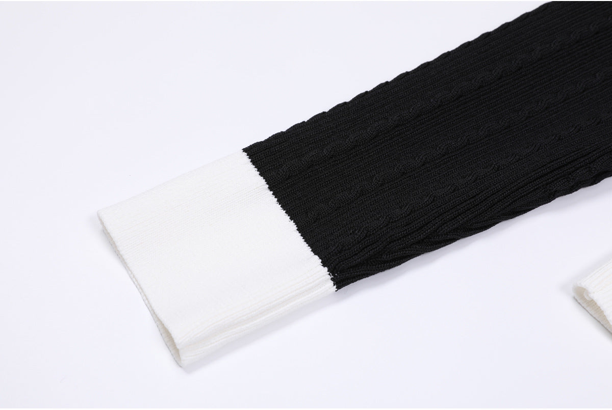 25ss A versatile wool blend knitted sweater for spring and autumn