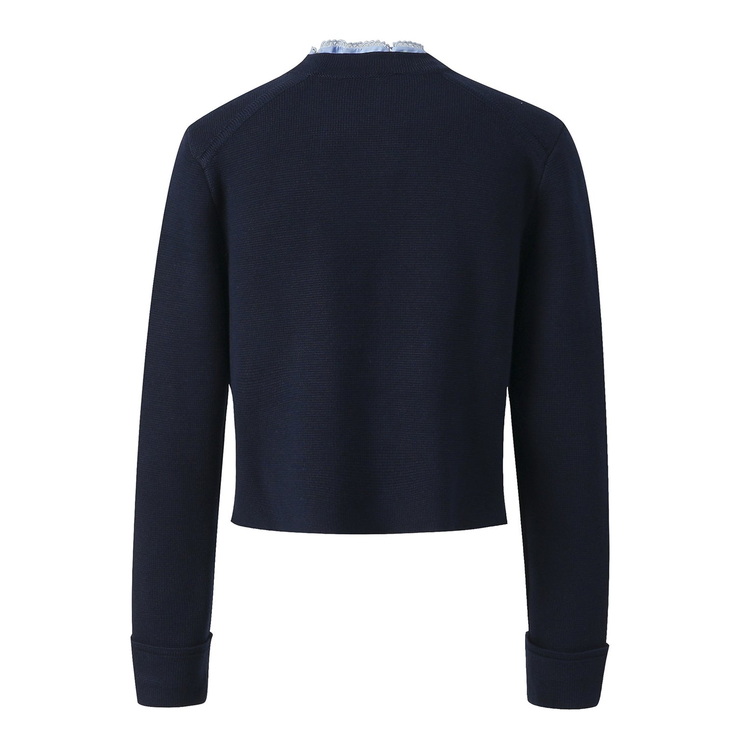 25ss Early autumn French-style chanel-style knitted cardigan