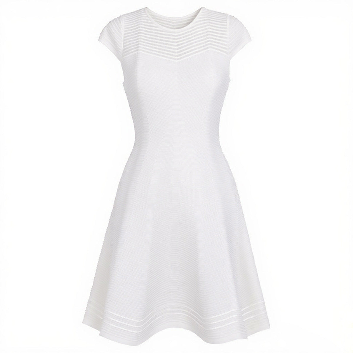 25ss A slimming knitted dress for European and American socialites